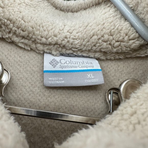 Columbia Boy's Rugged Ridge 2 Full Zip Sherpa Jacket sz XL Ancient Fossil NWT - Picture 3 of 8